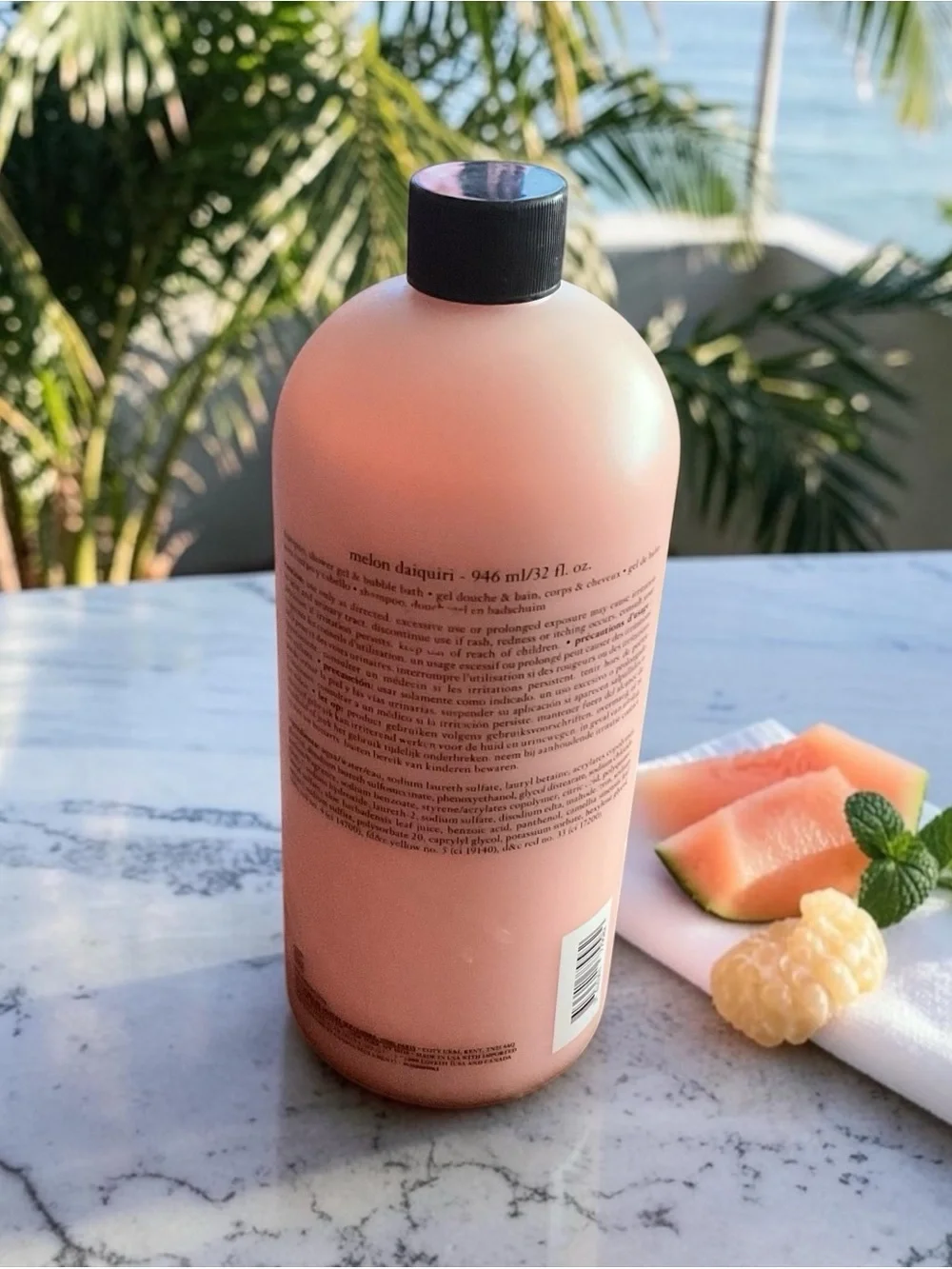 Philosophy Melon Daiquiri Shower Gel & Bubble Bath - 946 ml.